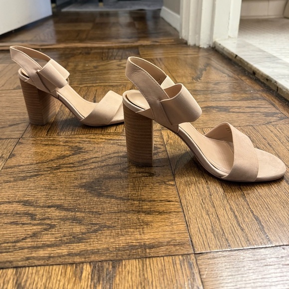 Aldo | Block Heels |  Color: Light Pink/Nude Wooden Textured | Size: 7 - Picture 6 of 7